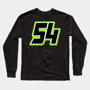 Racing Number 54 Long Sleeve T-Shirt